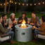 Round Propane Smokeless Fire Pit