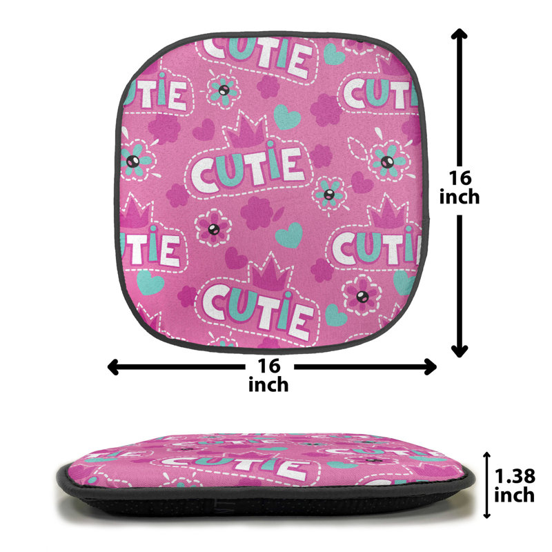 Coussin de siège papillon