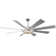 72" Modern 8-Blade Ceiling Fan with Lights and Remote, 6-Speed Reversible Fan