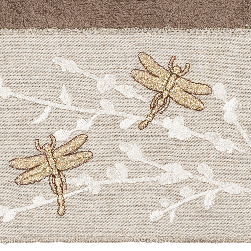 Braelyn Hand Towel Midweight Hand Towel, Latte