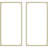Ashford Panel Moulding Kit (Single Panel)-87901686-88638352