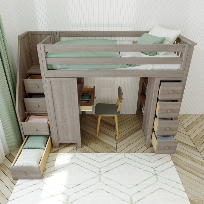 Identas Kids with Drawers, Stone