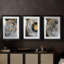 ABSTRACT Series CCXLVII  -Custom Framed  Premium Print W Matt - 3 Pieces-1174759942-1174759940