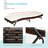 Outsunny Patio Chaise Lounge, Pool Chair With 5 Position Adjustable Backrest & Cushion, Outdoor PE Rattan Wicker Sun Tanning Seat, 78.75" X 28" X 35", Coffee