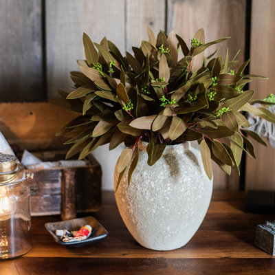 Branche d’eucalyptus artificielle 17,7 po