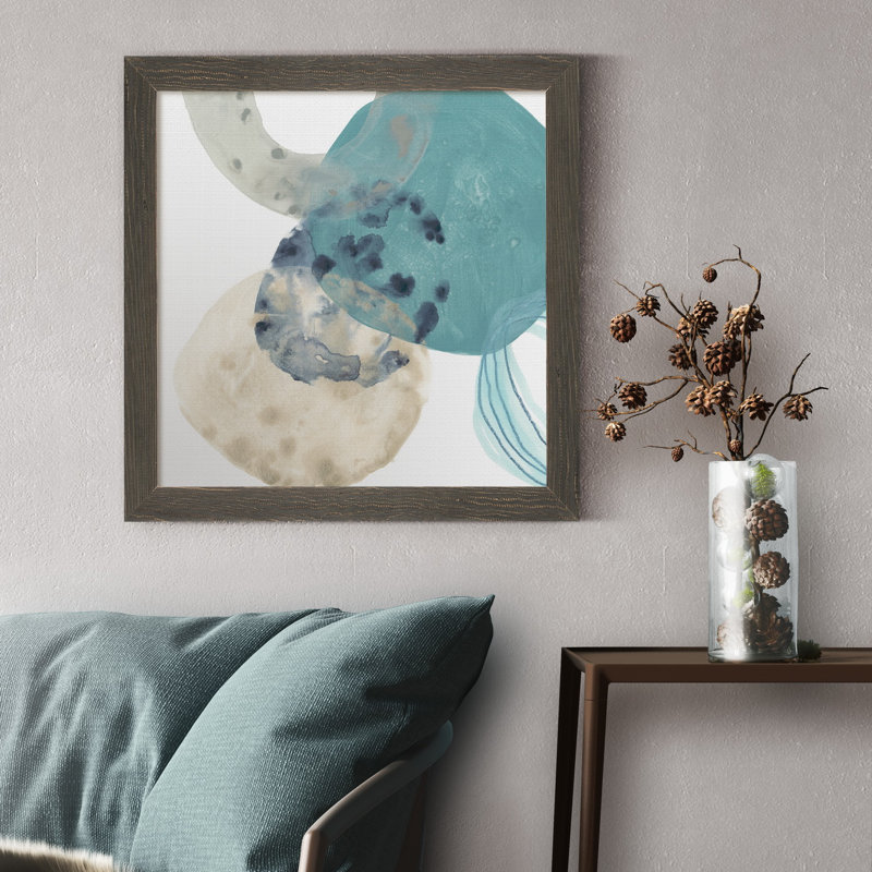 Diadème III, reproduction d’art sur toile encadrée, H 21 po x l 21 po x P 1 po, Encadré gris