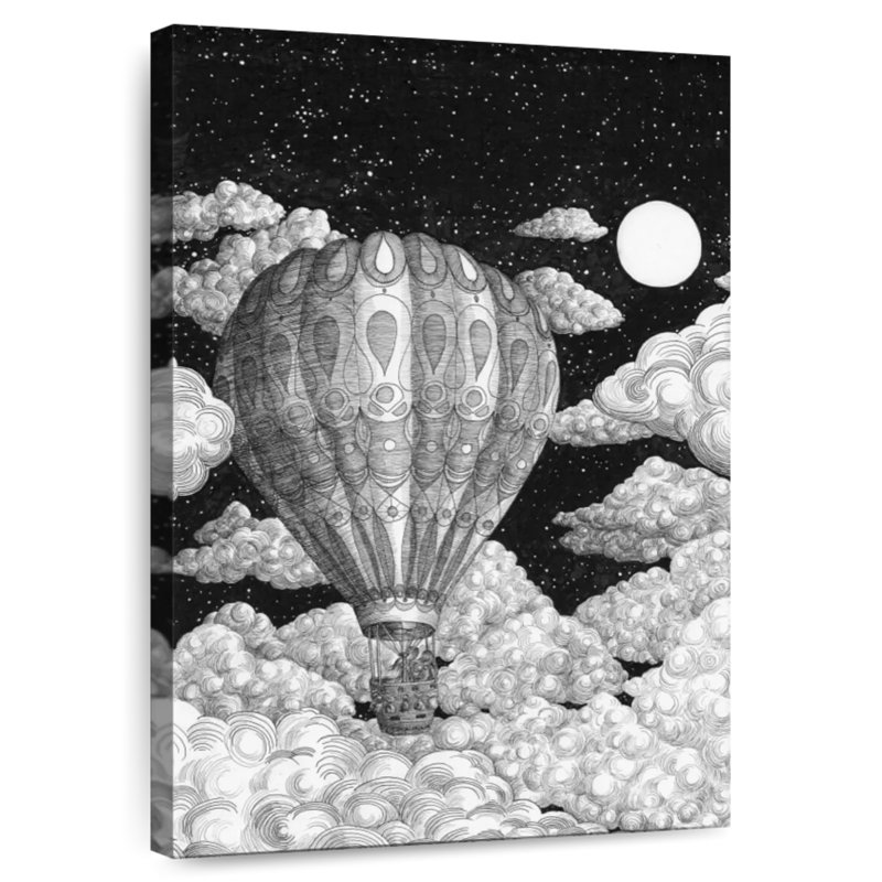 Mehar Hot Air Balloon Adventure Awaits, 12" H x 8" W