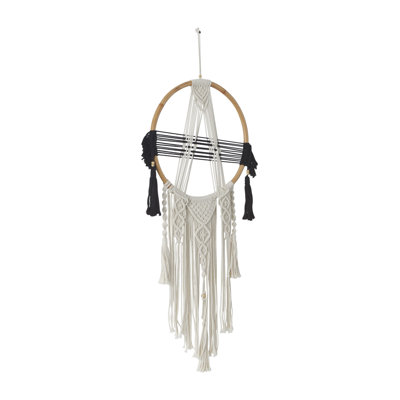 Hand Woven Blended Fabric Wall Hanging