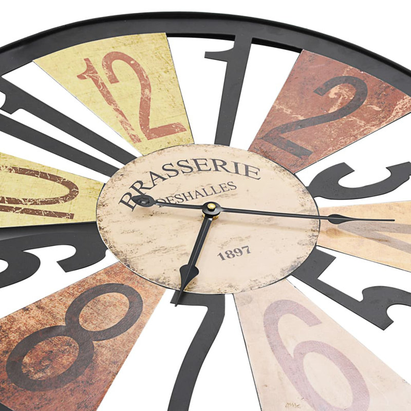 Arete Metal Wall Clock