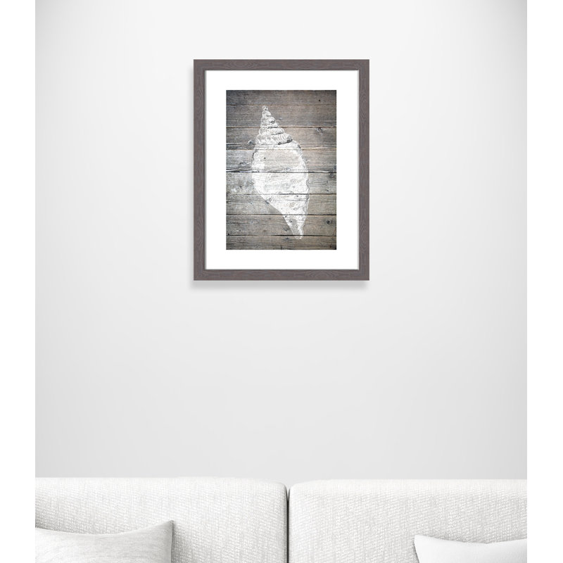 Audain, «Sea Shell II», impression encadrée