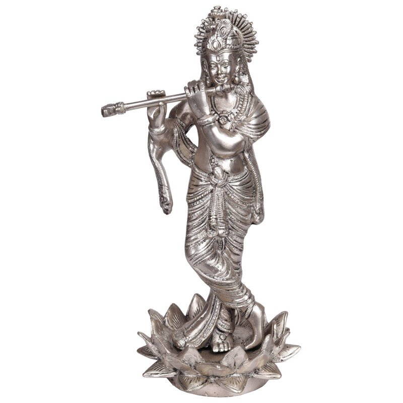 Krishna dans une teinte argentée (Chandravanshi)