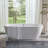 68 " x 31 " Freestanding Soaking Acrylic Bathtub