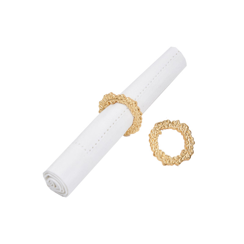 Rond de serviette Golden Wreath
