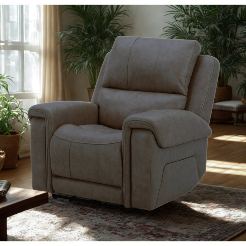 Fauteuil inclinable et berçant inclinable Brook, Gris
