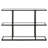 Challen 42'' Glass Top Console Table-527658400