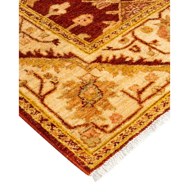 Eclectic One-of-a-Kind 5' 1" x 8' 8" Hand Knotted Area Rug
