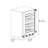 ZLINE Autograph Edition 24 in. Touchstone Dual Zone 44 Bottle Wine Cooler with Panel Ready Glass Door-102094938