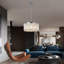 Lustre tambour 7 lumières Ilenia