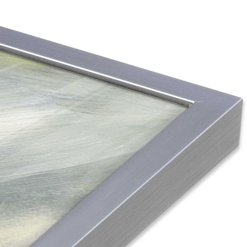 Shoreline Dreams II, H 17,25 po x l 21,25 po, Encadrement ouvert, chrome poli