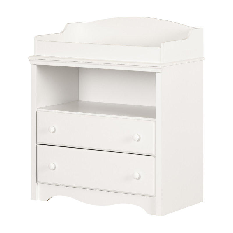 Angel Changing Table Dresser, White