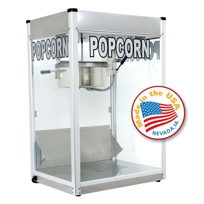Paragon International Professional Series 12 Oz. Popcorn Oil, Tabletop Popcorn Machine, Popcorn Machine Stand / Cart