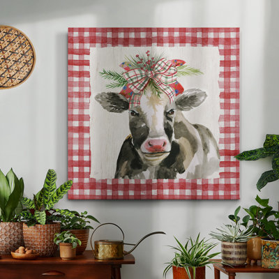 Holiday Harriet - Toile tendue avec châssis de qualité supérieure - prête à être accrochée
