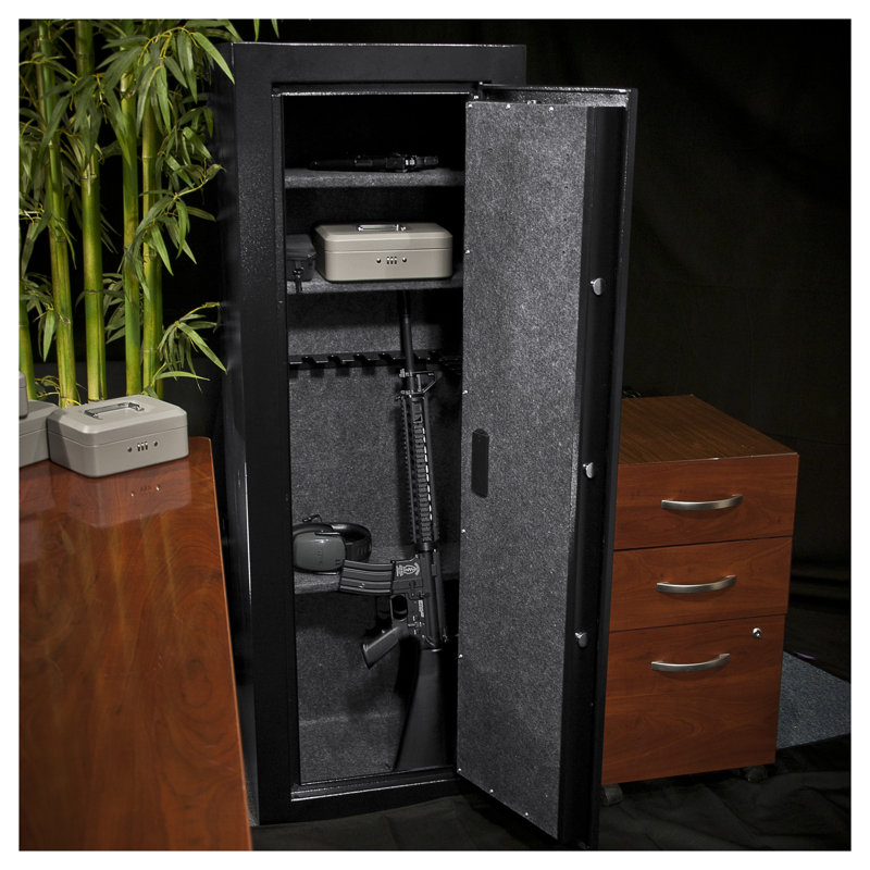 9.33 CUBIC FT TALL BIOMETRIC RIFLE SAFE