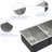 33" L x 19" W 50/50 Double Basin Stainless Steel Undermount Kitchen Sink with Accessories