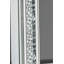 Miroir d'appoint en miroir et faux cristaux