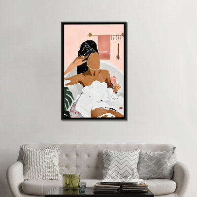 «Unwind» par Bria Nicole - impression d'art graphique