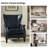 Ameliah Genuine Leather Wingback Chair-211250891