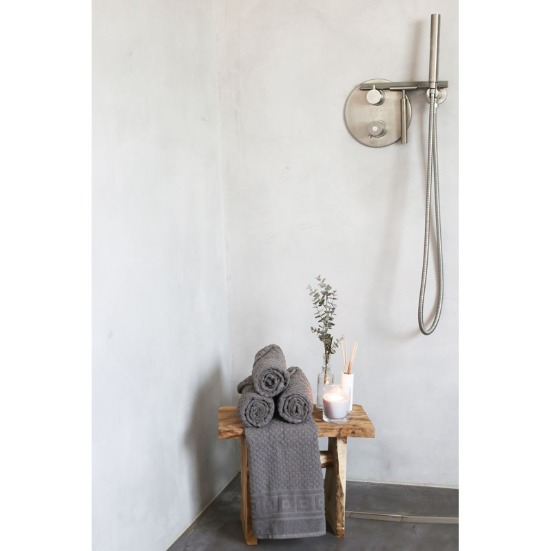 Midweight Hand Towel, Anthracite
