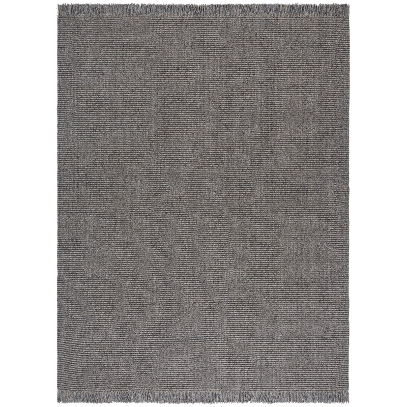 Natural Fiber 842 Area Rug In Charcoal, Rectangle 8' x 10'