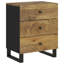 Alberta 55cm W Metal Bedside Table