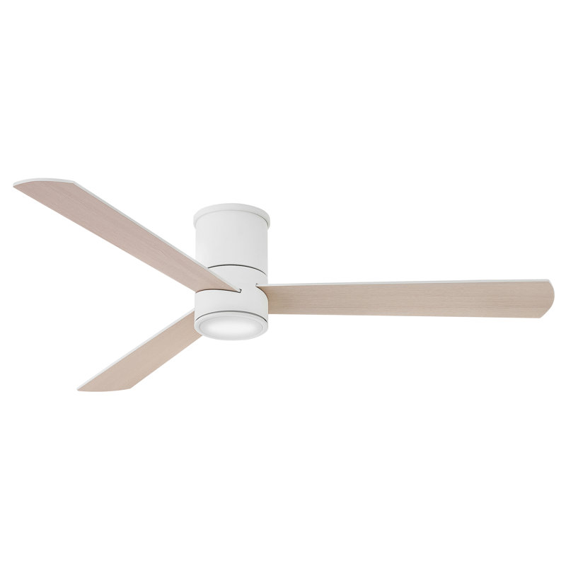 Ventilateur intelligent DEL Hinkley, Blanc mat, Blanc mat