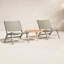 Verge Outdoor 3 - Piece Teak Conversation Set-1516162477