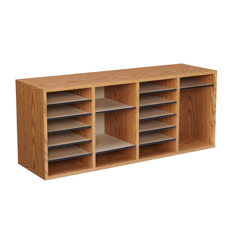 Medium Adjustable-Compartment Literature Organizer