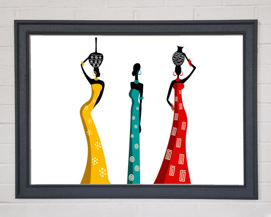 African Women - Single Picture Frame Print