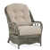 Chaise avec accoudoirs en rotin Everglade