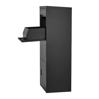 Package Delivery Boxes for Outside 47.2 in Anti-Theft Lockable Parcel Drop Box
