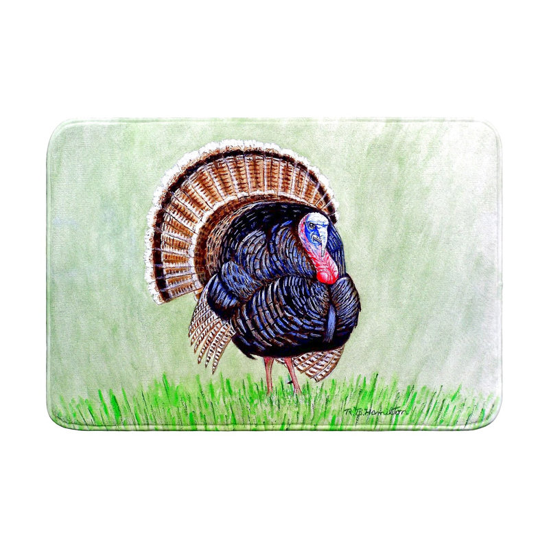 Tapis de bain Wild Turquie, Simple - L 24 po x l 36 po
