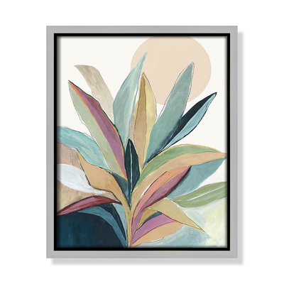 Sherbrooke Sunny Bright Leaves I by Asia Jensen Print