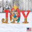 Joy Nativity Yard Lawn Art