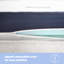 Silentnight Wellbeing Cool Touch 8cm Memory Foam Mattress Topper-61765746