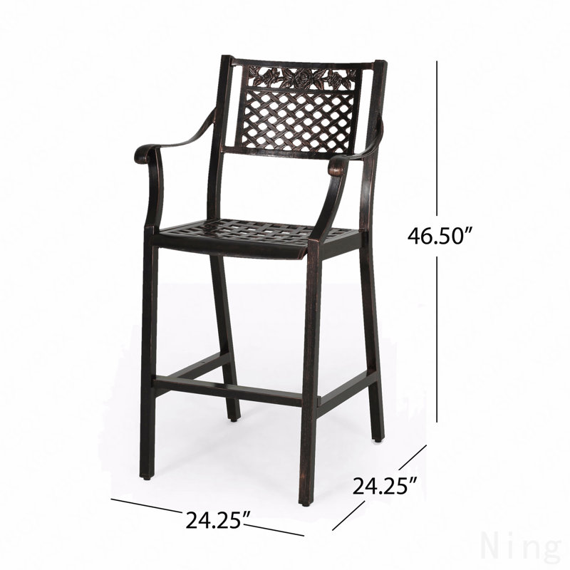 Tabouret de bar 2 pièces