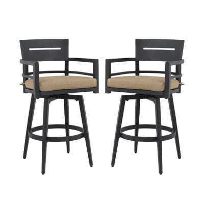 ° Swivel Comfort Aluminum Modern Style Patio Or Poolside