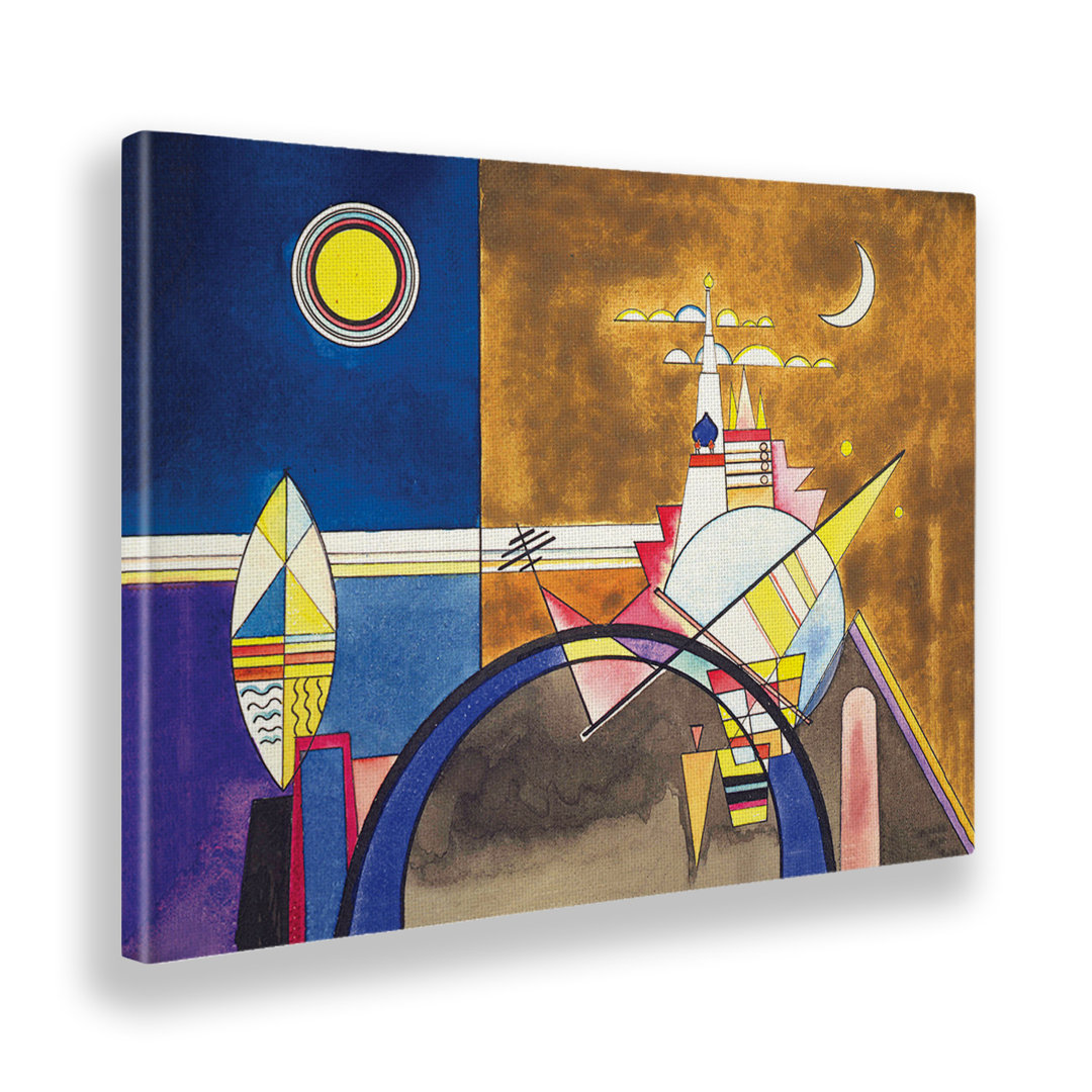 Wandbild Das Kiewer Tor von Vassily Kandinsky