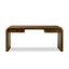 Daven Desk-Rye Medium Burl Oak Veneer