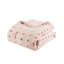 Édredon rose double / grand - et lit en tissu lavable à la machine facile d'entretien-124283875-124283871