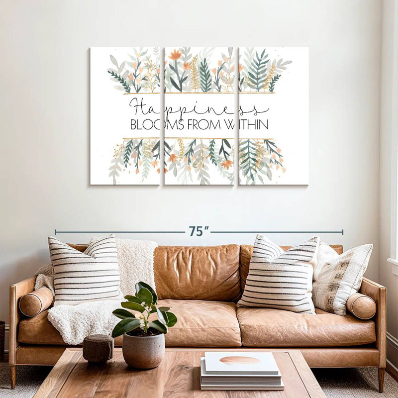 Tergel Spring Blooms III, 36" H x 57" W